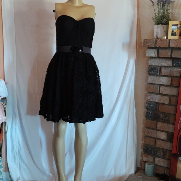 after five black dresses